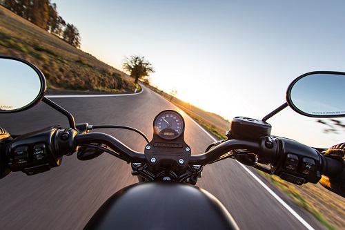POV Motorcycle Ride